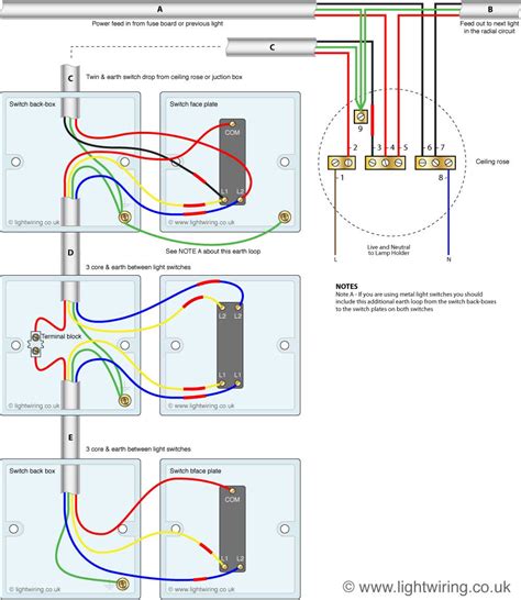 4 way 2 gang wiring diagram 
